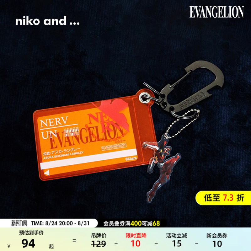 Niko and ... Eva Co-Branded Series 2025 New Trendy Candy-Colored Transparent Pvc Card Holder 596148 Niko and ... Eva Co-Branded Series 2025 New Trendy Candy-Colored Transparent Pvc Card Holder 596148