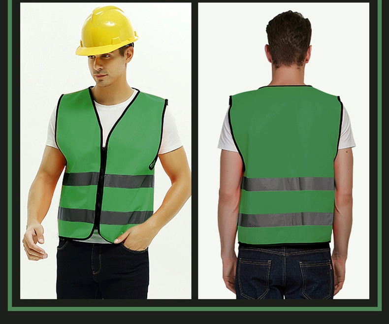 Baoslai áo phản quang áo khoác an toàn giao thông xây dựng quần áo kỹ thuật áo vest màu vàng huỳnh quang quần áo công nhân vệ sinh áo khoác phản quang
