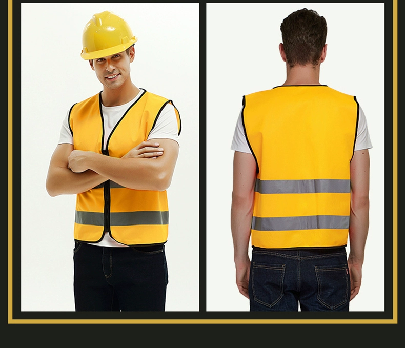 Baoslai áo phản quang áo khoác an toàn giao thông xây dựng quần áo kỹ thuật áo vest màu vàng huỳnh quang quần áo công nhân vệ sinh áo khoác phản quang