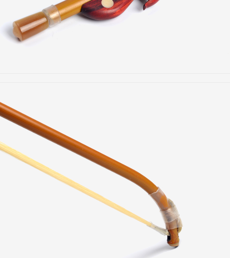 Authentic show chuyên nghiệp đàn piano đàn nhị cung đuôi trắng mũi tên tre chơi nhạc cụ phụ kiện dài và nhiều phong cách tùy chọn dây đàn guitar