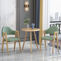 Nordic Balcony Small Table And Chairs Balcony Tea Table And Chairs Group All-in-one Table Two Chair Tea Table Balcony Casual Table And Table Three Suits