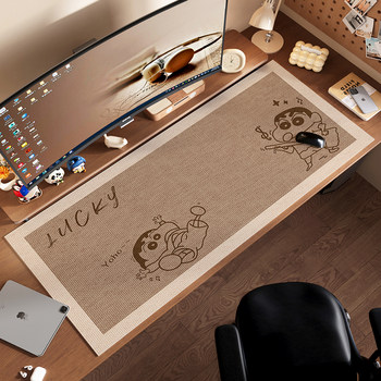 Office desk pad computer mouse pad cleans the leather as soon as you wipe it Office desk pad computer mouse pad cleans the leather as soon as you wipe it