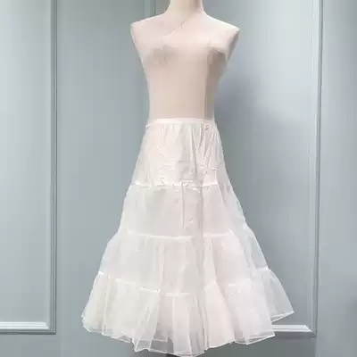 Comic show lolita daily boneless soft yarn petticoat lolita skirt support tutu cosplay soft sister skirt