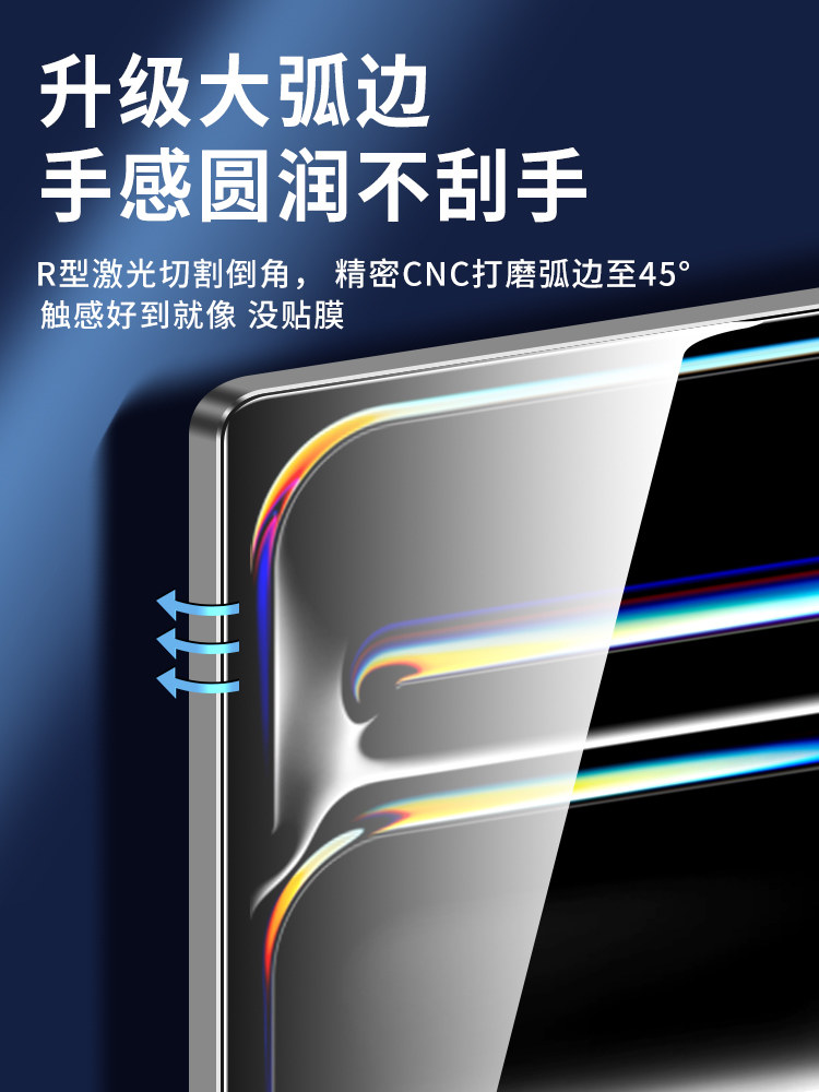 Suitable for iPad Pro M5 Tempered Film, Apple iPad Pro M5 Tablet Protective Film, iPad Pro 2025 Full Screen, 25 Models Magnetic Suction, 13inch Full Screen, 11inch iPad m Screen, Ip Protective Film