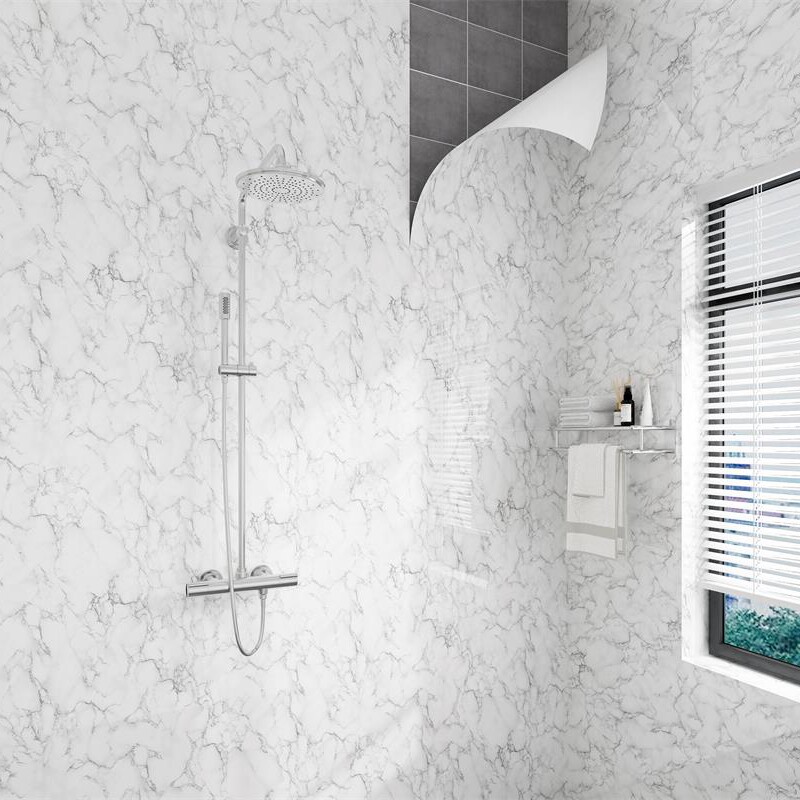 Makeup Room Bathroom Waterproof Sticker Wall paper Self-adhesive toilet Wall Wall Shade Renovated Damp-proof Tile Wall Sticker