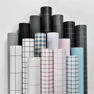 Wallpaper self-adhesive desktop stickers Warm Forest bedroom decoration ins bedroom solid color dormitory students self-adhesive wallpaper