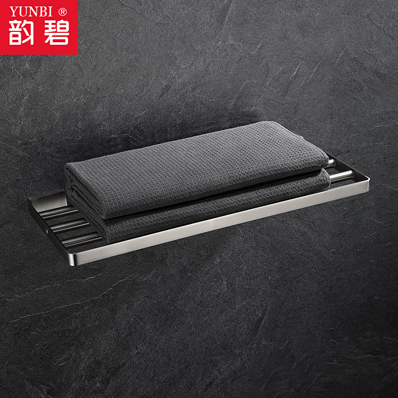 Bathroom towel rack stainless steel 304 bathroom toilet single-layer towel rack bathroom rack modern simplicity