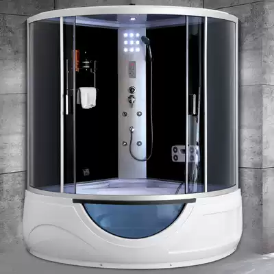 Integral shower room integrated bathroom household bathtub shower integrated room dry and wet separation dressing room