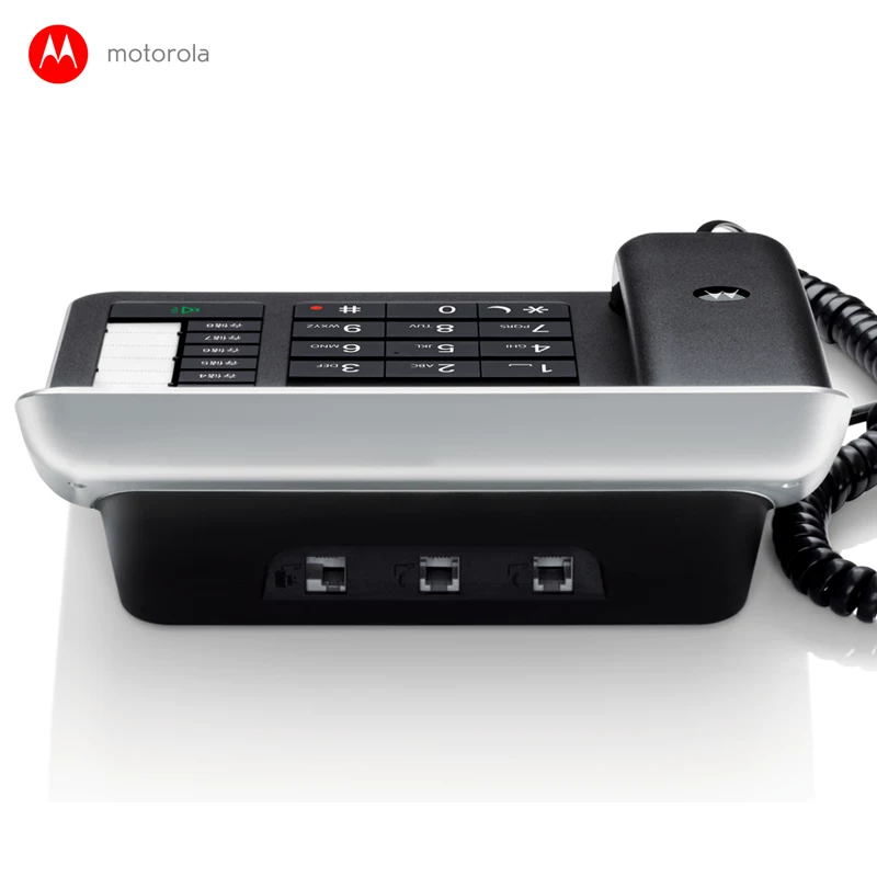 Безпроводной детский телефон Motorola C7501RC для записи, домашний цифровой телефон офисный