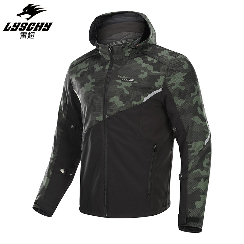 City series Soft shell stretch camouflage CE certification Long-distance motorcycle travel rally Daily riding motorcycle clothing rally clothing