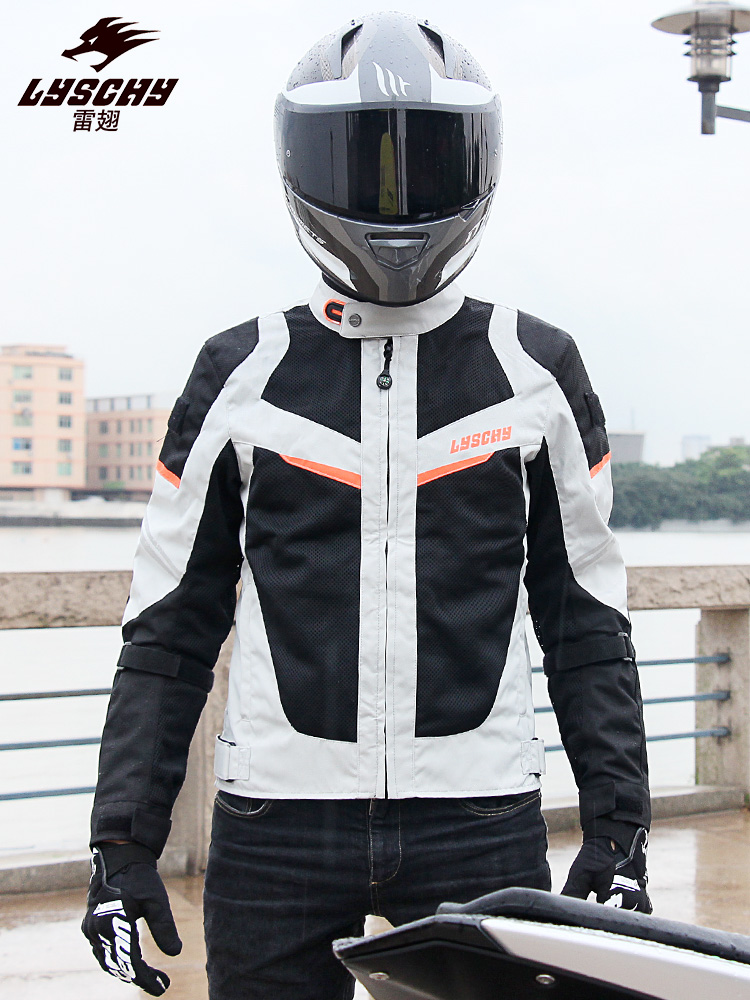 Thunder wing motorcycle summer mesh breathable riding suit Camouflage drop-proof waterproof racing suit motorcycle knight jacket male