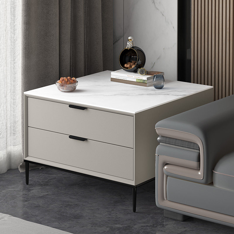 Nordic Light Lavish Rockboard Sides A Few Sofas Side Cabinets Side Cabinet Living-room Square Storage Side Table Small Table Tea Table Cabinets