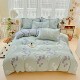 Casual Pure Cotton Single Quilt Cover 100% Cotton Household Quilt Cover Bed Bed Sheets Double Bed Bedding Student Dormitory 1.8 Bed