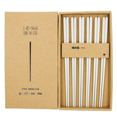 【航空医疗级】高档无蜡6双装筷子