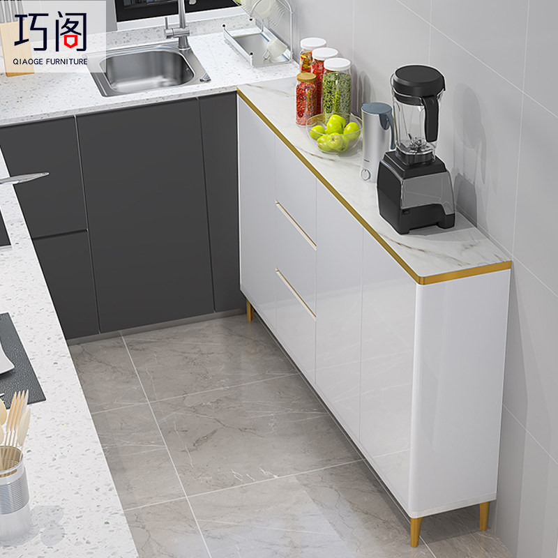 Light Extravagant Dining Cabinet Ultra Slim Narrow Living Room Leaning Against Wall Home Shelve Modern Minima Tea Water Cabinet Wine Cabinet Kitchen Bowl Tray Cabinet