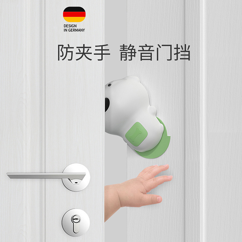 CHILD SAFETY ANTI-PINCH HAND DOOR CARD BABY DOOR STOPPER DOOR STOPPER ANTI-DOOR SLIT NIPPING HAND CREEL CREATIVE SILICONE DOOR STOPPER