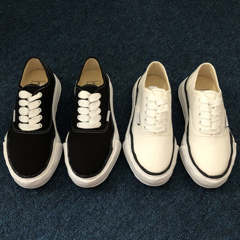 Mihara Kangyu MMY dissolving shoes sneakers canvas shoes casual shoes thick bottom heightening women's shoes men's washing shoes trend