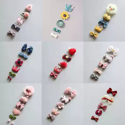 Baby sweat clip fetal hair clip baby clip baby clip baby clip female baby safety hairclip cute children hairclip hair accessories headwear