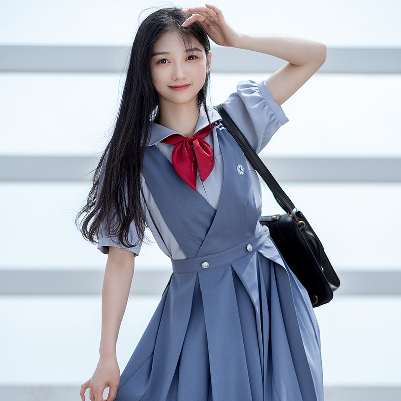 West of Summer City (City of Philharmonie) Original JK Uniform milk dress Ssuit vest Vest Genuine student dress suit