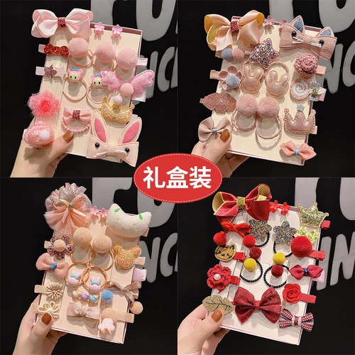 Детский аксессуар для волос, ювелирное украшение, милая подарочная коробка, заколка для волос для принцессы, детские шпильки для волос