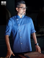 Весь рукав с семью топ -точками с хлопковой джинсовой ткани (рекомендуется взять размер)