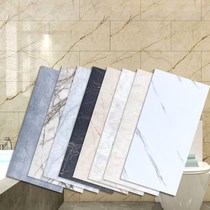 Marble tile stickers kitchen wall stickers self-adhesive floor leather floor wallpaper bathroom refurbished waterproof wallpaper