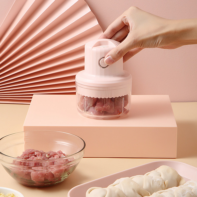 Garlic Matter Electric Mini Pressure Garlic Machine for Small Stretching Garlic Clear Clear Machine