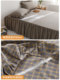 All-cotton four-season universal bed skirt single piece pure cotton wash cotton non-slip bed cover cover 2025 new lace bed sheet