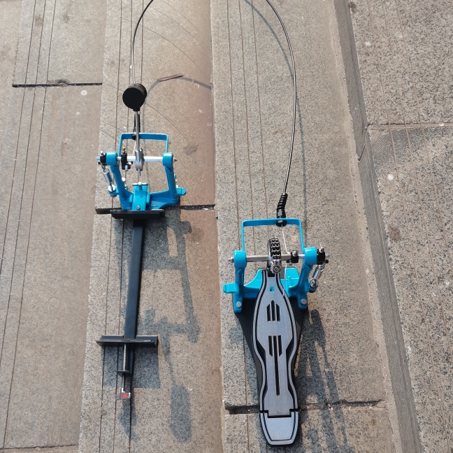 Rack Subdrum Double Stompers With Hammer In Hammer Box Drumbeat Hammer Wire Control Box Drum Tread Hammer Frame Subdrum Tread Hammer