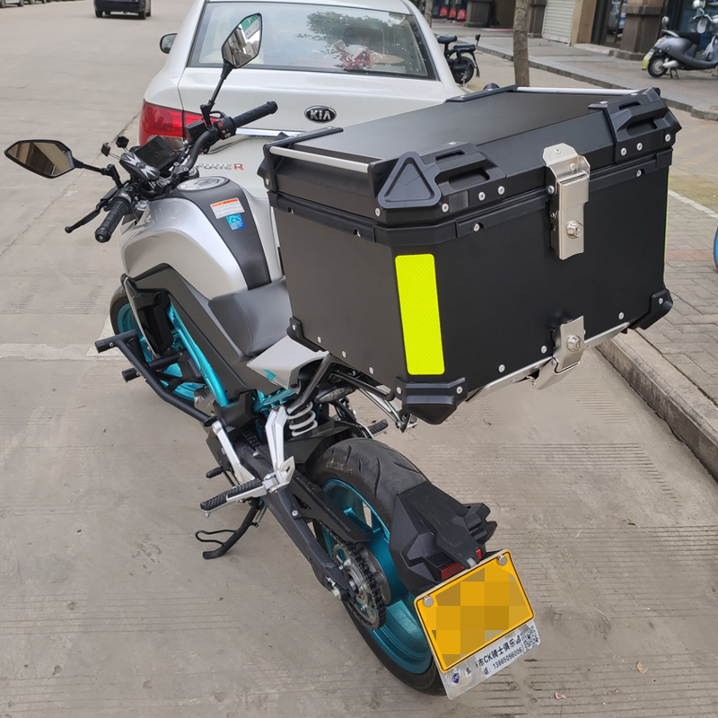 gsx250r flying to 150 locomotive case tailbox trunk aluminium alloy rear case thickened universal white retrofit