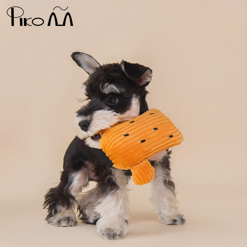 Pickup meow dog toy plush voice teddy puppies pet bite-resistant molars relieve boredom artifact small dog supplies