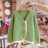 Осенний кардиган, детский демисезонный свитер, демисезонная куртка, детская одежда, в западном стиле