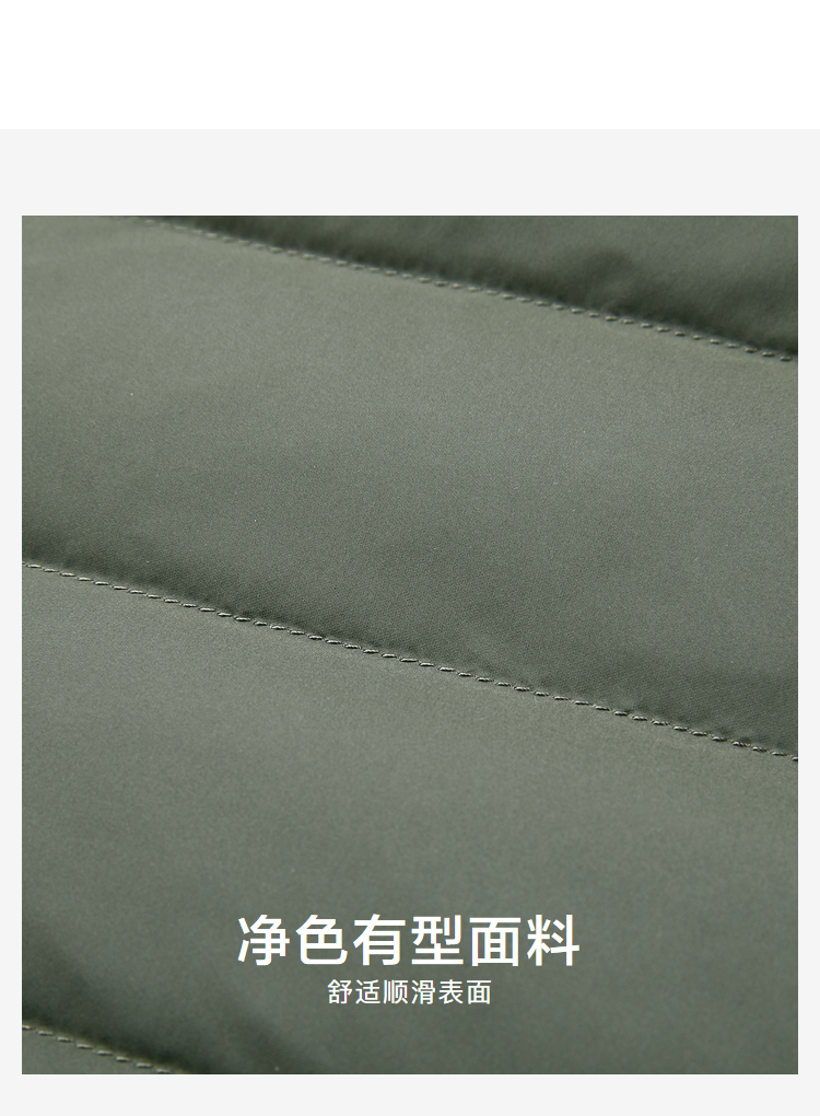 HLA 海澜之家 简约舒适立领羽绒服 90白鸭绒 图13
