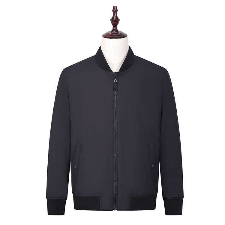 Aiyimei Spring and Autumn Men's Solid Color Baseball Collar Zipper Jacket Comfortable Casual Men's Commuter Jacket Aiyimei Spring and Autumn Men's Solid Color Baseball Collar Zipper Jacket Comfortable Casual Men's Commuter Jacket