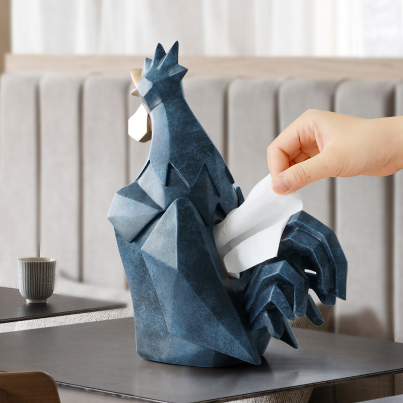 Nordic Creative Animal Tissue Box Villa Home Living Room Tea Table TV Cabinet Extractable Sanitary Paper Towels Cardboard Box Adornment