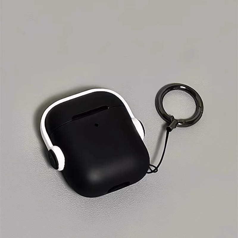 Apply Airpods Pro headphone protective sleeves Creative catch switch Apple headphone sleeve AirPods1 2 generation protection shell small crowdband hanging buckle airpods new 3 generation Bluetooth