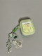 AirPods Pro Headphones에 적용 가능 보호 케이스 여름 화장 녹색 나비 애플 헤드폰 커버 airpods 1/2 세대 보호 케이스 펜던트 에어 포드 새로운 3 세대 블루투스 헤드폰 케이스 모델 모델