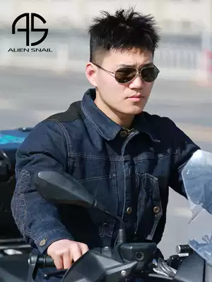 Weiye alien snail motorcycle riding suit four seasons cordura jeans male CE2 protective gear thickened anti-fall female
