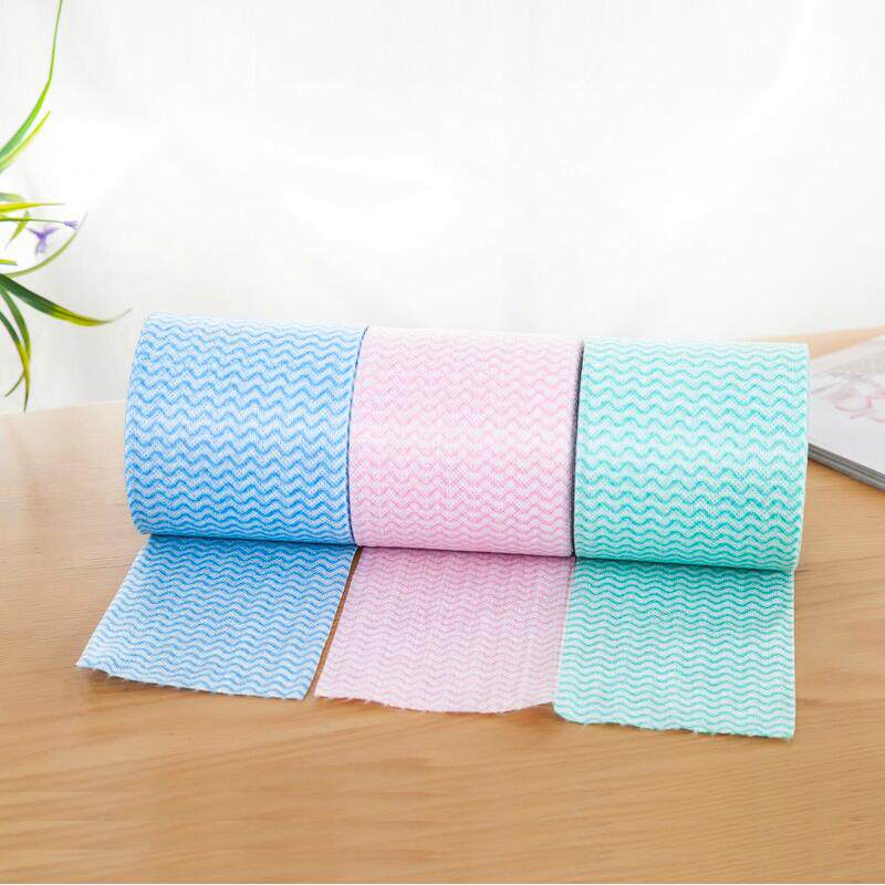 Dishwashing cloth Home ultra-absorbent hair thickening unwoven cloth dishcloth not stained with oil dishwashing paper disposable rag