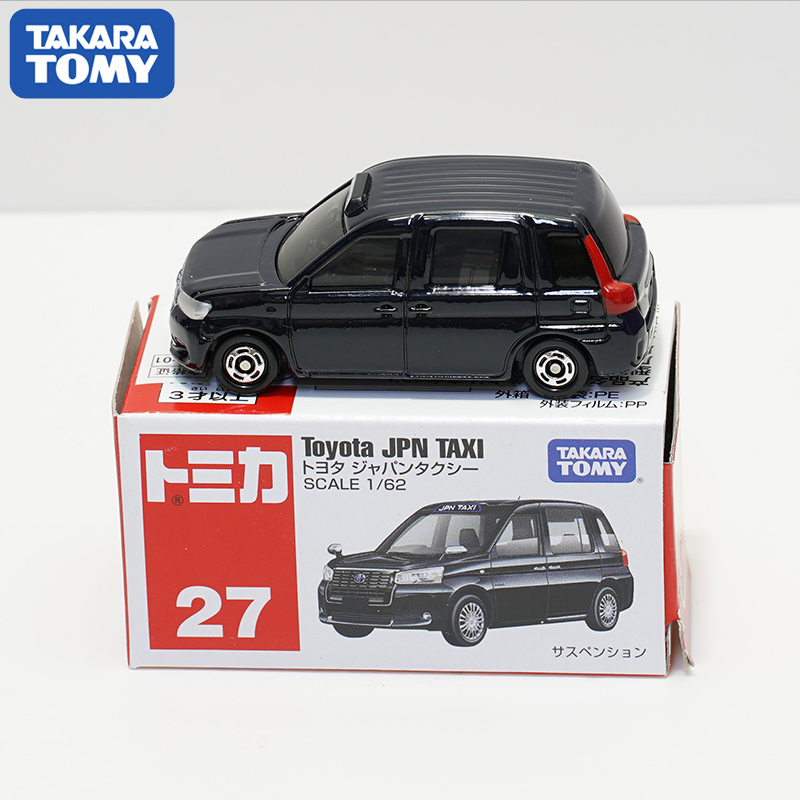 TOMY multimekka alloy small car model Tomica toy car 27 ToyotaTAXI Japan Taxi