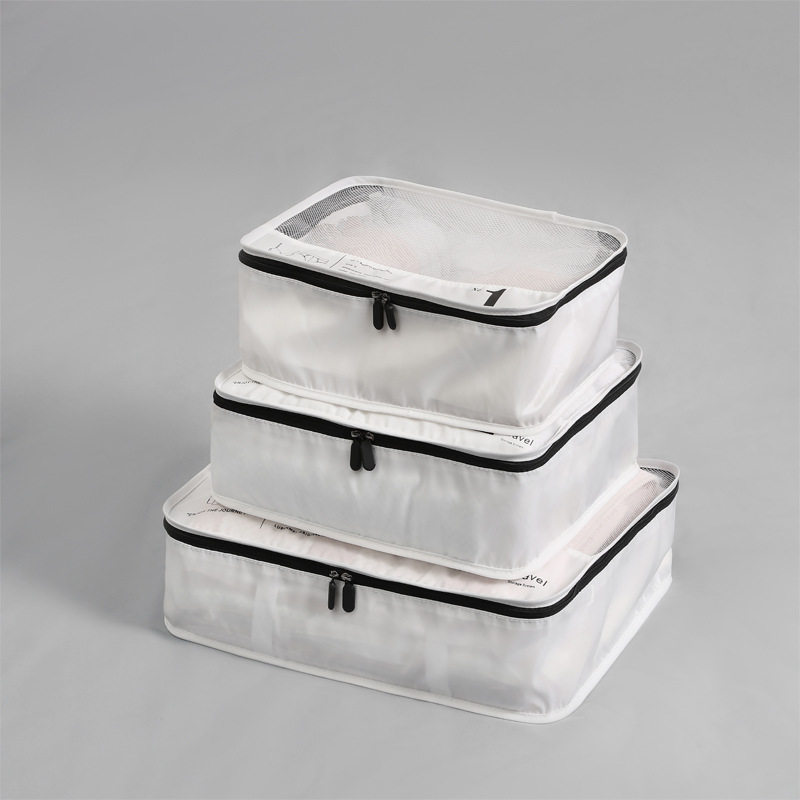 123 Travel Storage Bag Visible Waterproof Finishing Bag Suitcase Clothes Large Capacity Business Travel Travel Clothes Packing