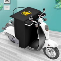 Electric car windshield by winter plush thickening cold windproof cover waterproof battery bicycle tram motorcycle rain and autumn