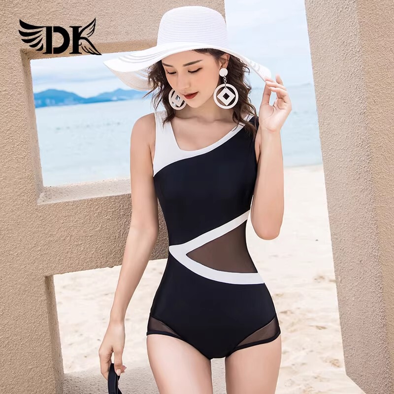 Dk Women's Swimsuit 2025 New Style Sexy One-Piece Conservative Tummy-Concealing Slimming Korean ins Hot Spring Seaside Vacation Dk Women's Swimsuit 2025 New Style Sexy One-Piece Conservative Tummy-Concealing Slimming Korean ins Hot Spring Seaside Vacation