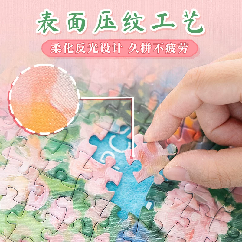Город кошек небес, головоломка для взрослых, игрушка, 1000 деталей, кот, антистресс