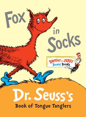 In Stock: Dr. Seuss Fox in Socks English Original Edition, English Reading Enlightenment Board Book, Liao Cai-Xing Book List, Dr. Seuss Parent-Child Reading Picture Book for Ages 0-6