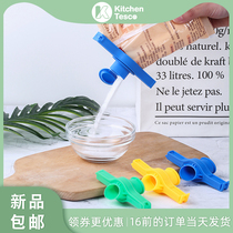 Kitchen household food preservation seasoning seal can be poured mouth sealing clip milk powder snack convenient moisture-proof sealer
