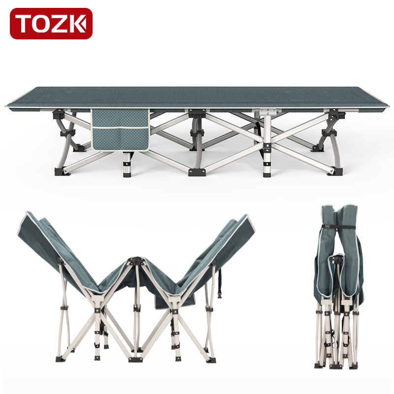 Fold-out bed single bed nap home simple lunch break bed office recliner accompanying portable multi-functional camp bed