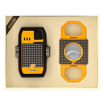 GUEVARA replica Cuban brand style cigar scissors lighter tool set finger spinner cigarette holder