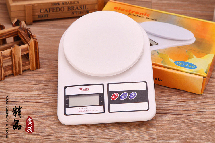 Household electronic scale Cooking scale Baking scale Tool table scale 10kg food scale Tea scale precision gram scale 