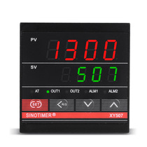 XY507 Intelligent Temperature Controller Short Shell PID Heating and Cooling Relay SSR Solid State Output Temperature Control Meter 72*72mm